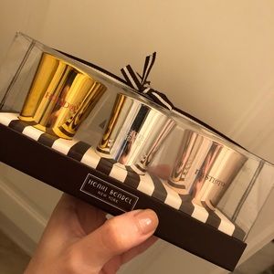 Henri Bendel candle trio set